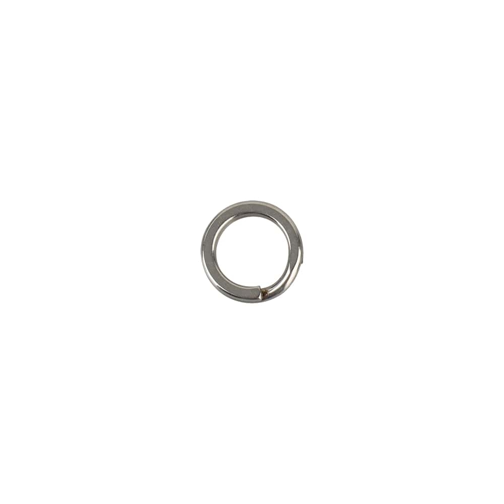 Splitring 4mm/11kg (10st. Black Nickel/10st. Stainless Steel)